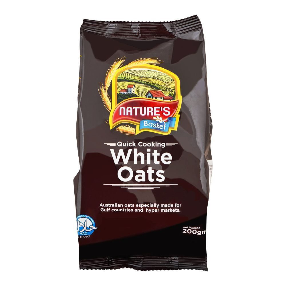 Picture of Natures Basket White Oats 200GM