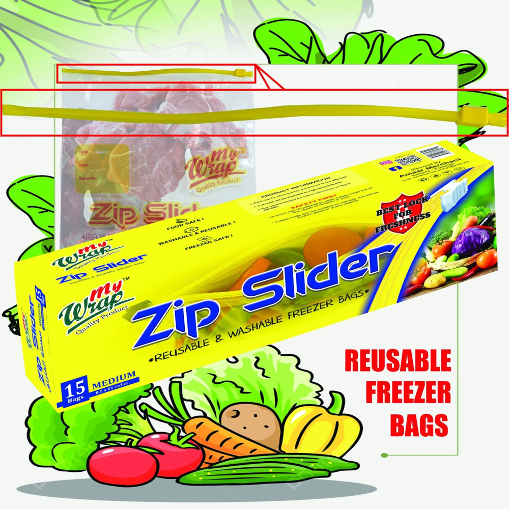 Picture of My Wrap Zip Slider Freezer Bag Small  