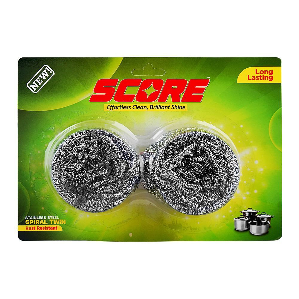 Picture of Score Stainless Steel Spiral Twin Pack 