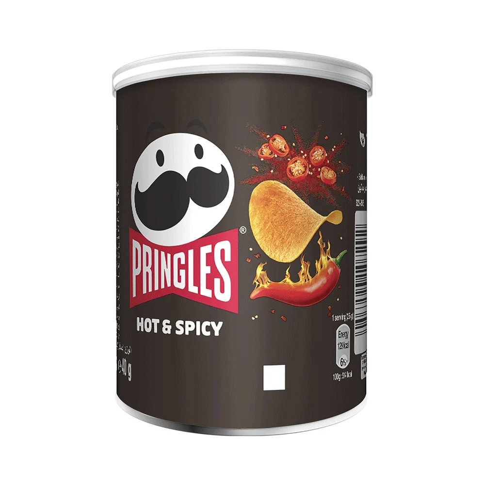 Picture of Pringles Hot & Spicy Chips 40GM