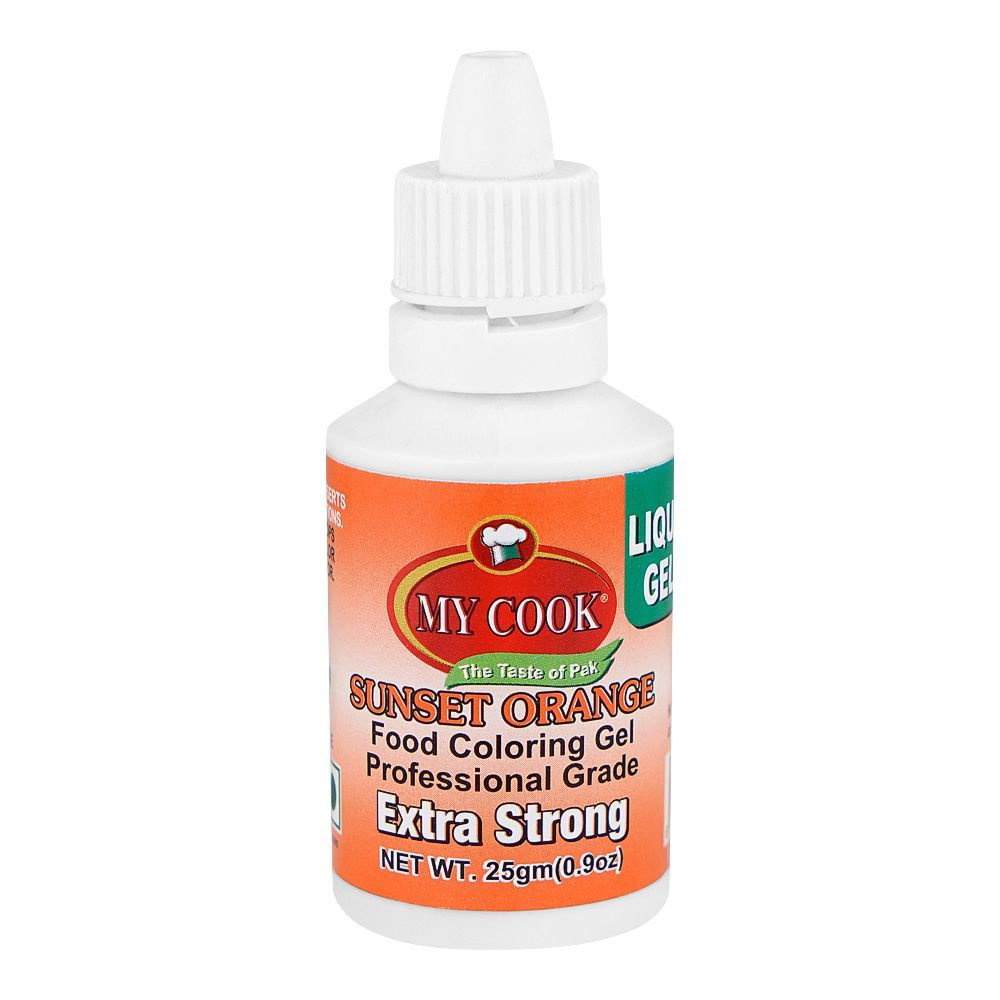 Picture of Rossmoor My Cook Food Color Orange Liquid 28ML