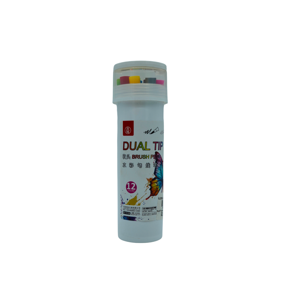 Picture of Dual Tip Brush Pen 18Pcs FM-1018-12