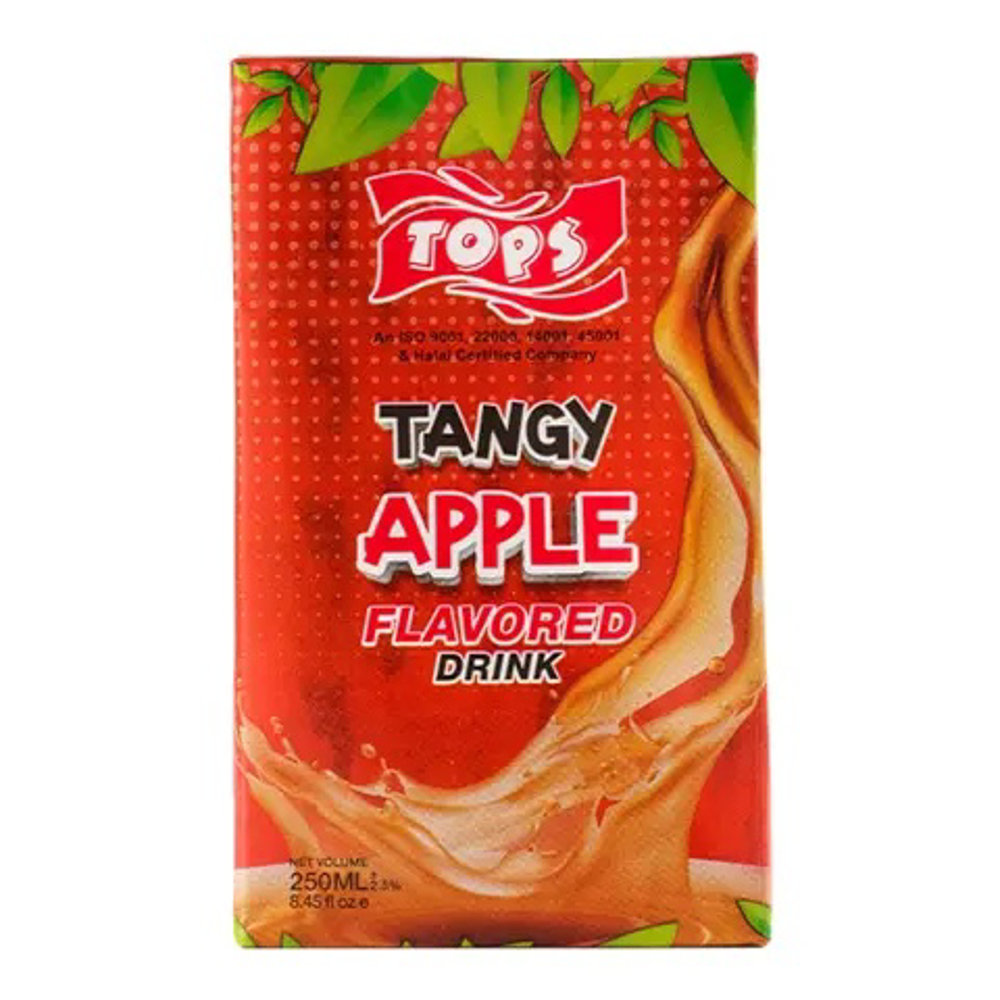Picture of Tops Flavored Drink Tangy Apple 250ML