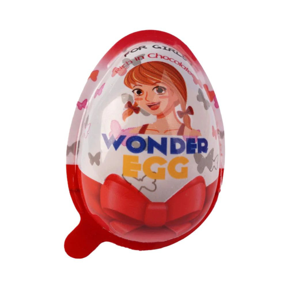 Picture of Wonder Egg Mega For Girls Rich In Chocolate 50GM