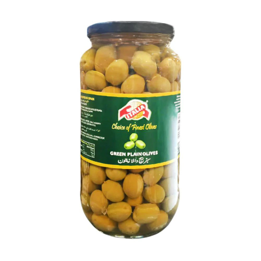 Picture of Italia Green Plain Olives 935gm
