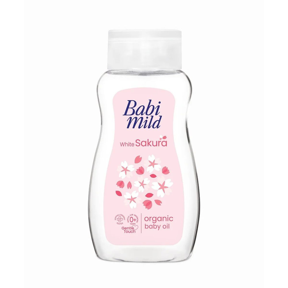 Picture of Babi Mild White Sakura Baby Oil 100ML