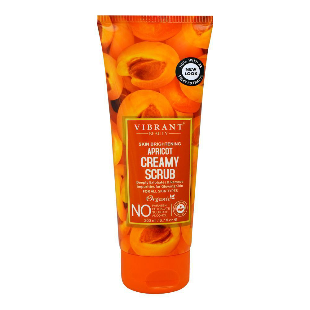 Picture of Vibrant Apricot Creamy Scrub Face Wash 200ML