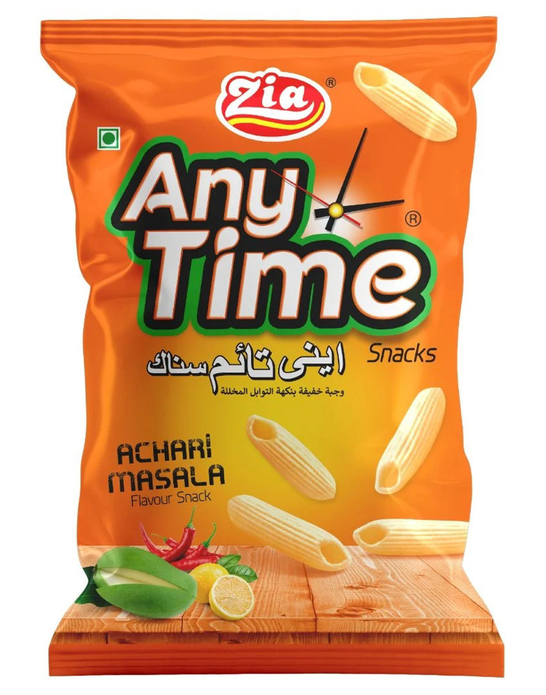 Picture of Zia Any Time Achari Masala Snacks 40GM