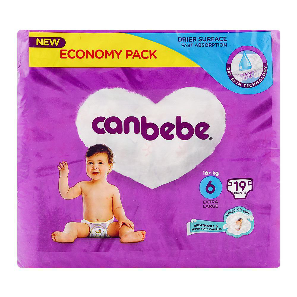Picture of Canbebe Baby Daiper Xl 6 19pcs