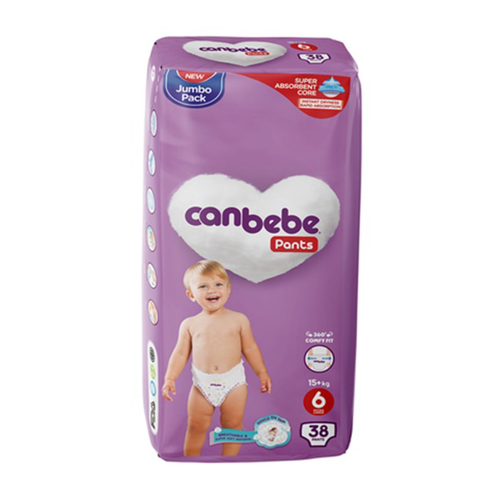 Picture of Canbebe Baby Daiper Xl 6 38pcs