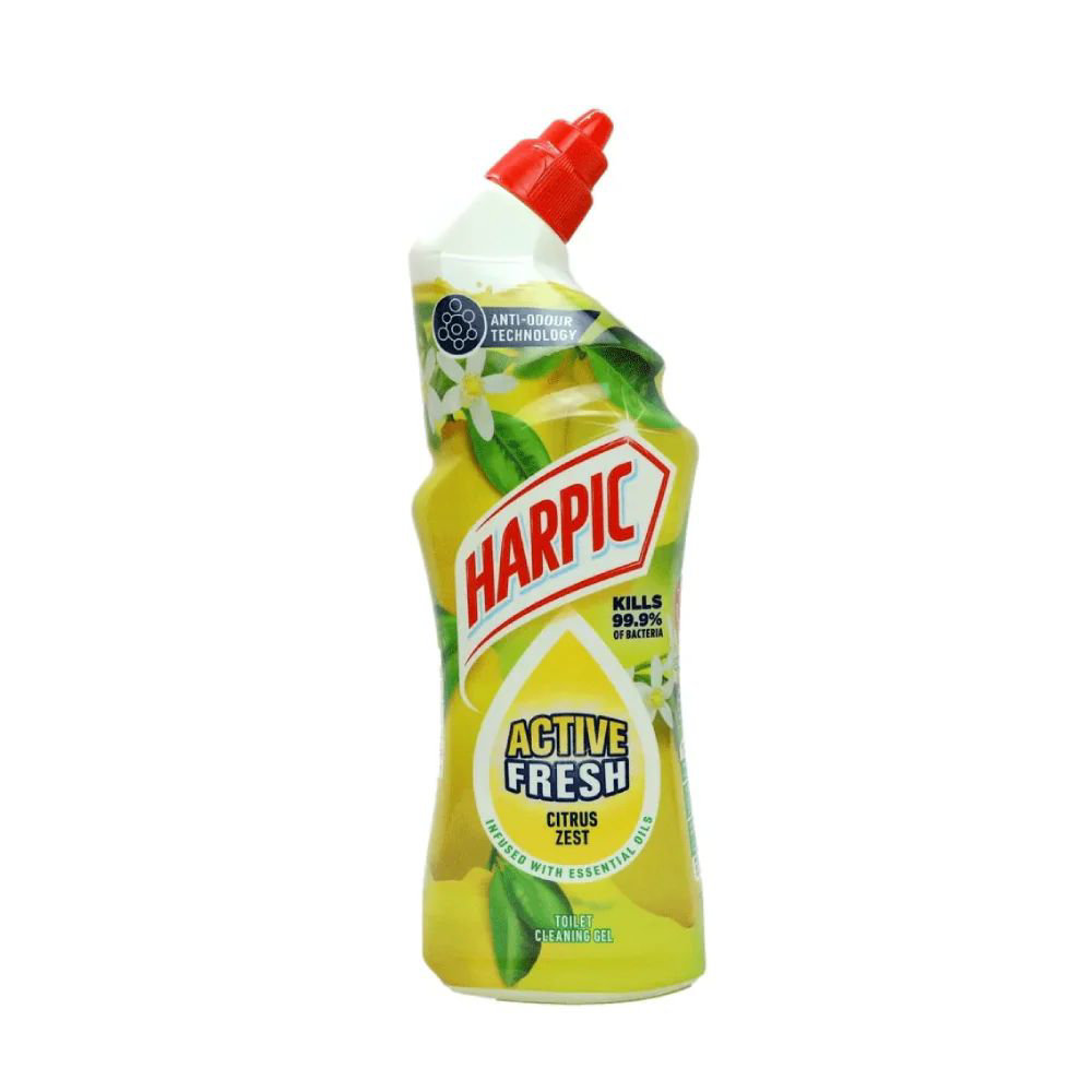 Picture of Harpic Citrus Zest Active Fresh Toilet Cleaning Gel 750ml