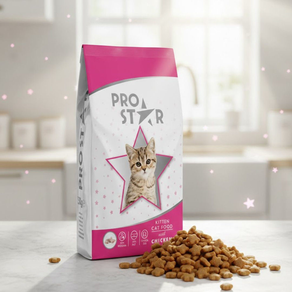 Picture of Prostar Chicken Kitten Cat Food 1.2kg