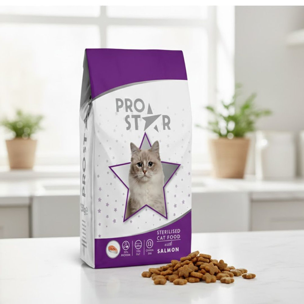 Picture of Prostar Salmon Sterilised Cat Food 1.2kg