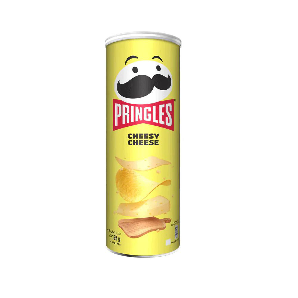 Picture of Pringles Cheesy Cheese Chips 165gm