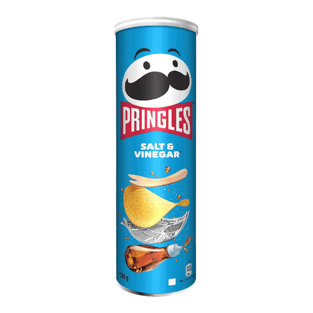 Picture of Pringles Salt & Vinegar Chips 165gm