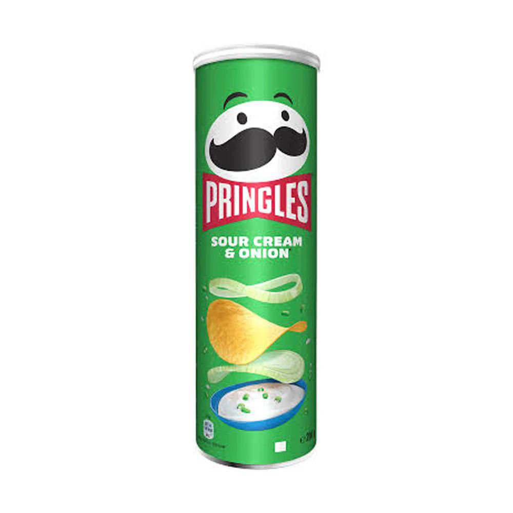 Picture of Pringles Sour Cream & Onion Chips 165gm