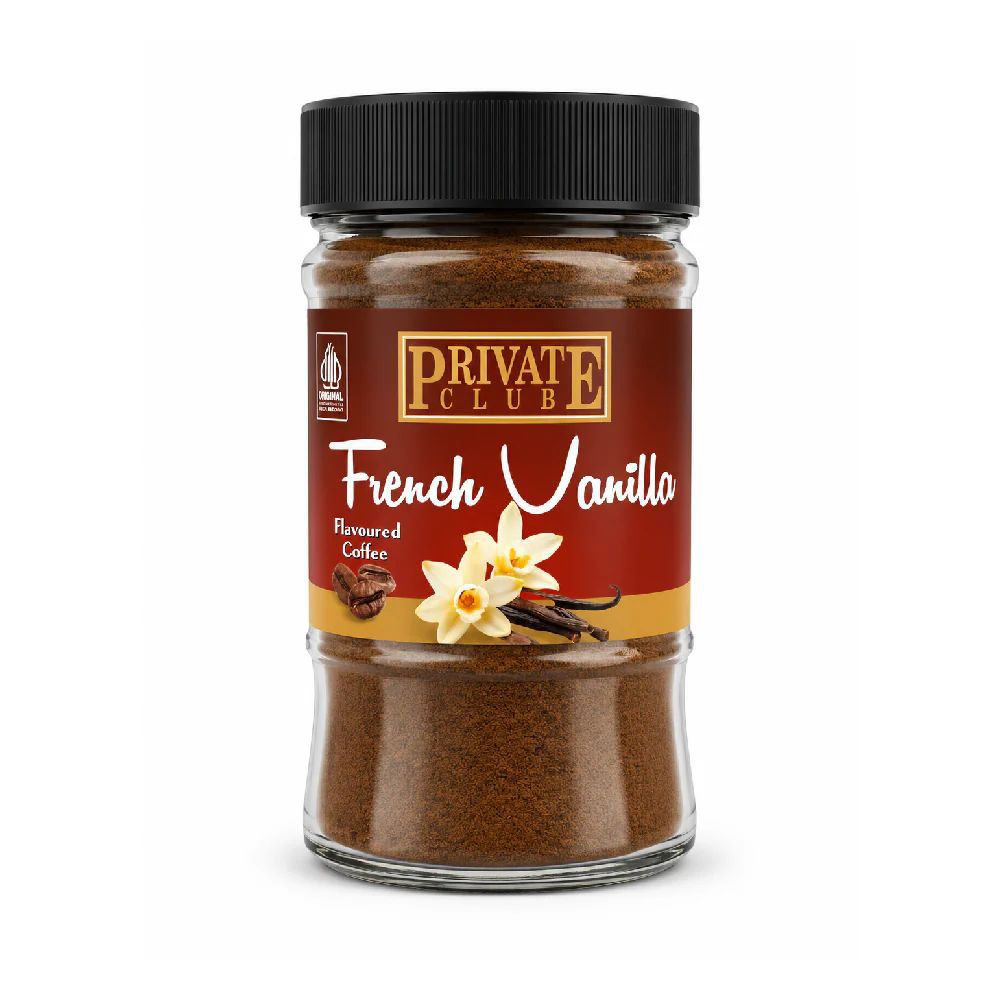 Picture of Private Clube French Vanilla Flavour Coffee Powder 100gm