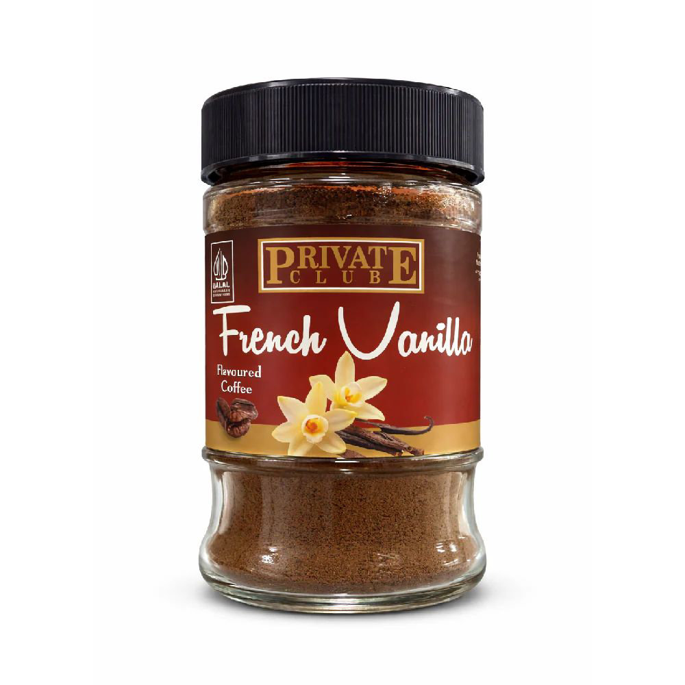 Picture of Private Clube French Vanilla Flavour Coffee Powder 50gm