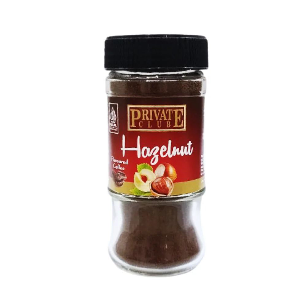Picture of Private Clube Hazelnut Flavour Coffee Powder 50gm