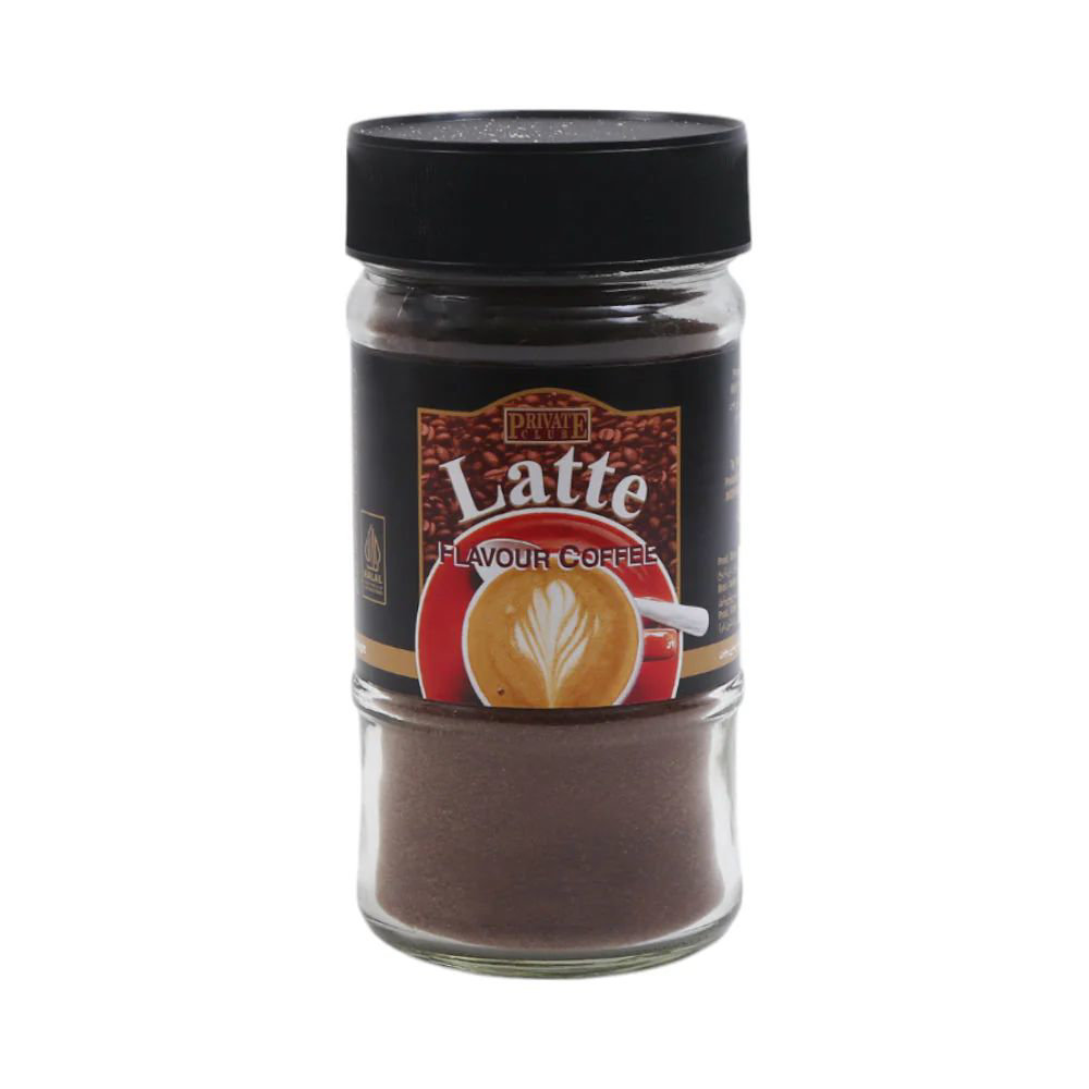 Picture of Private Clube Latte Flavour Coffee Powder 100gm