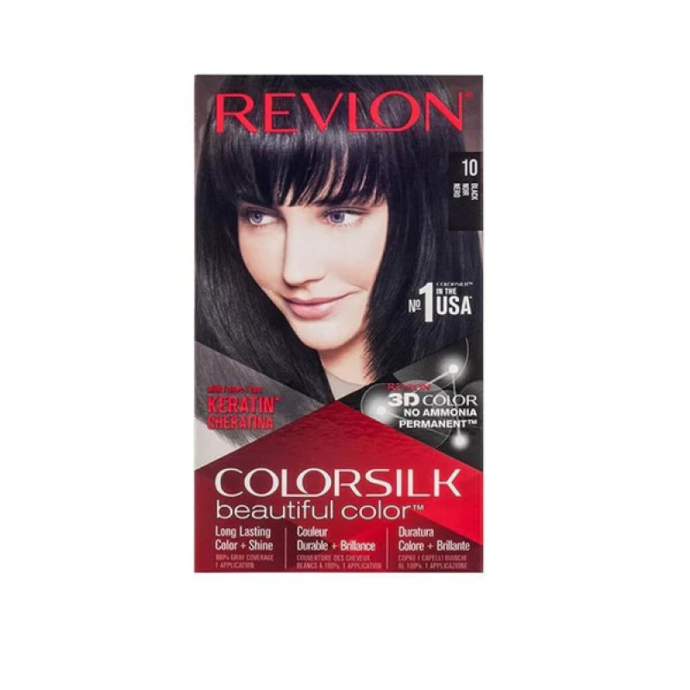 Picture of Revlon Hair Color 10-black Noir 59ml