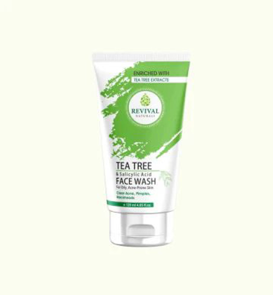 Picture of Revival Naturals Face Wash Tea Tree 120ml