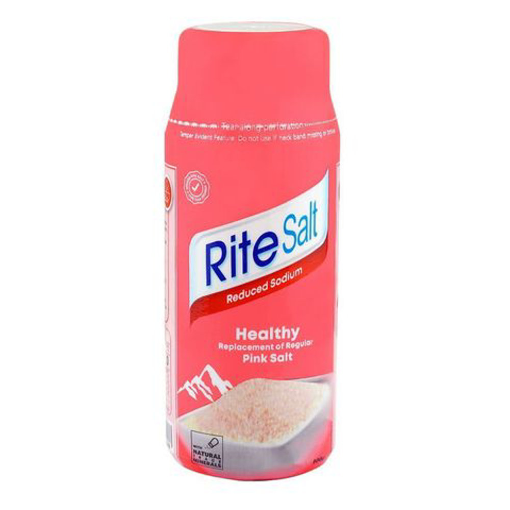 Picture of Rite Salt Healthy Replacement Of Regular Pink Salt 100gm