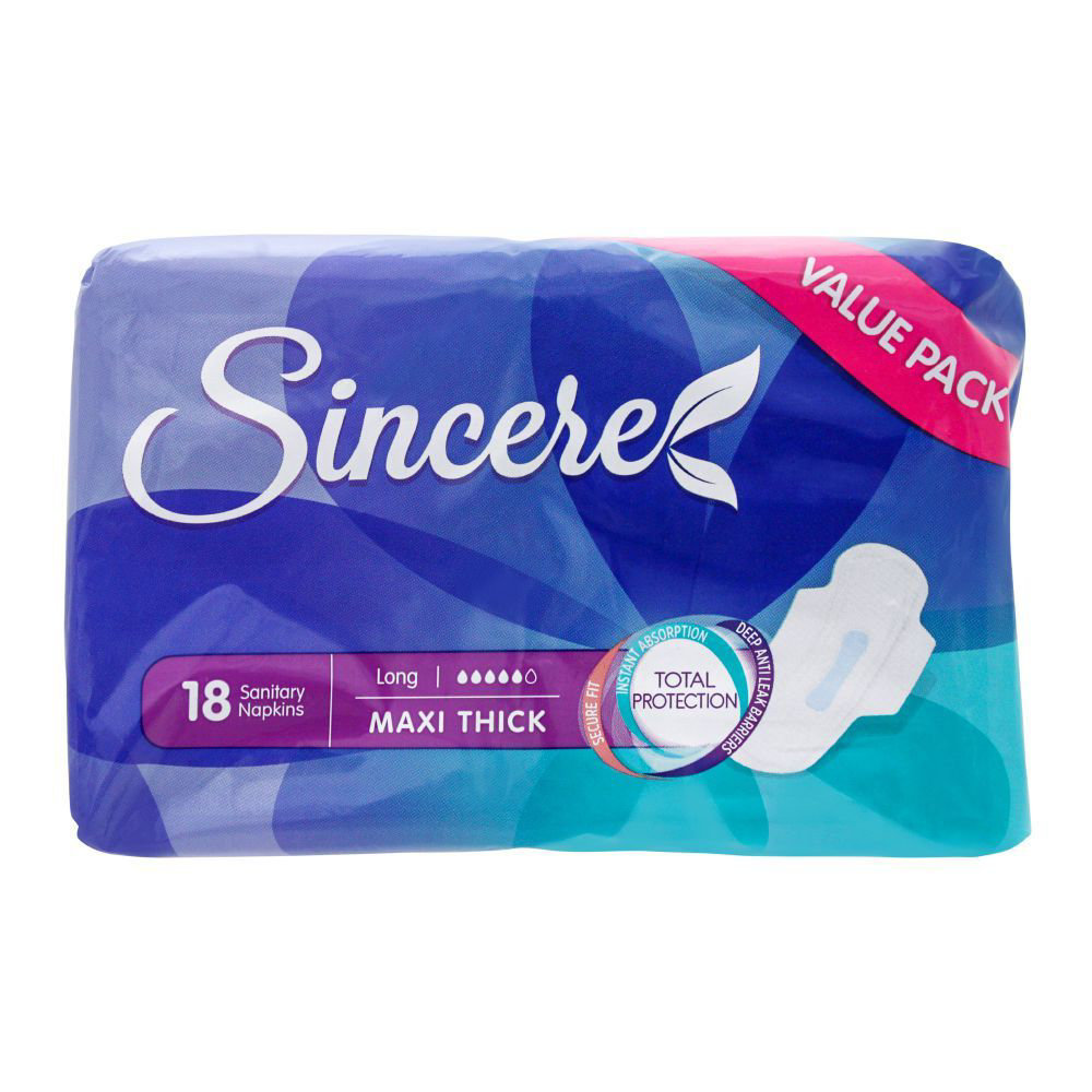 Picture of Sincere Maxi Thick Long Santary Pads 18pcs