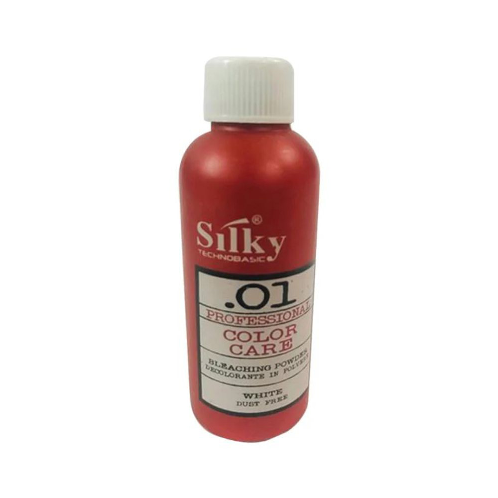 Picture of Silky 01 Bleaching Hair Color Powder White 50gm