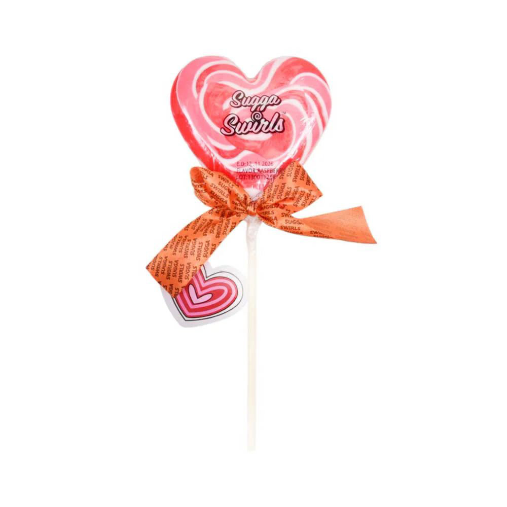 Picture of Sugga & Swirls Raspberrry Lollypop 85gm