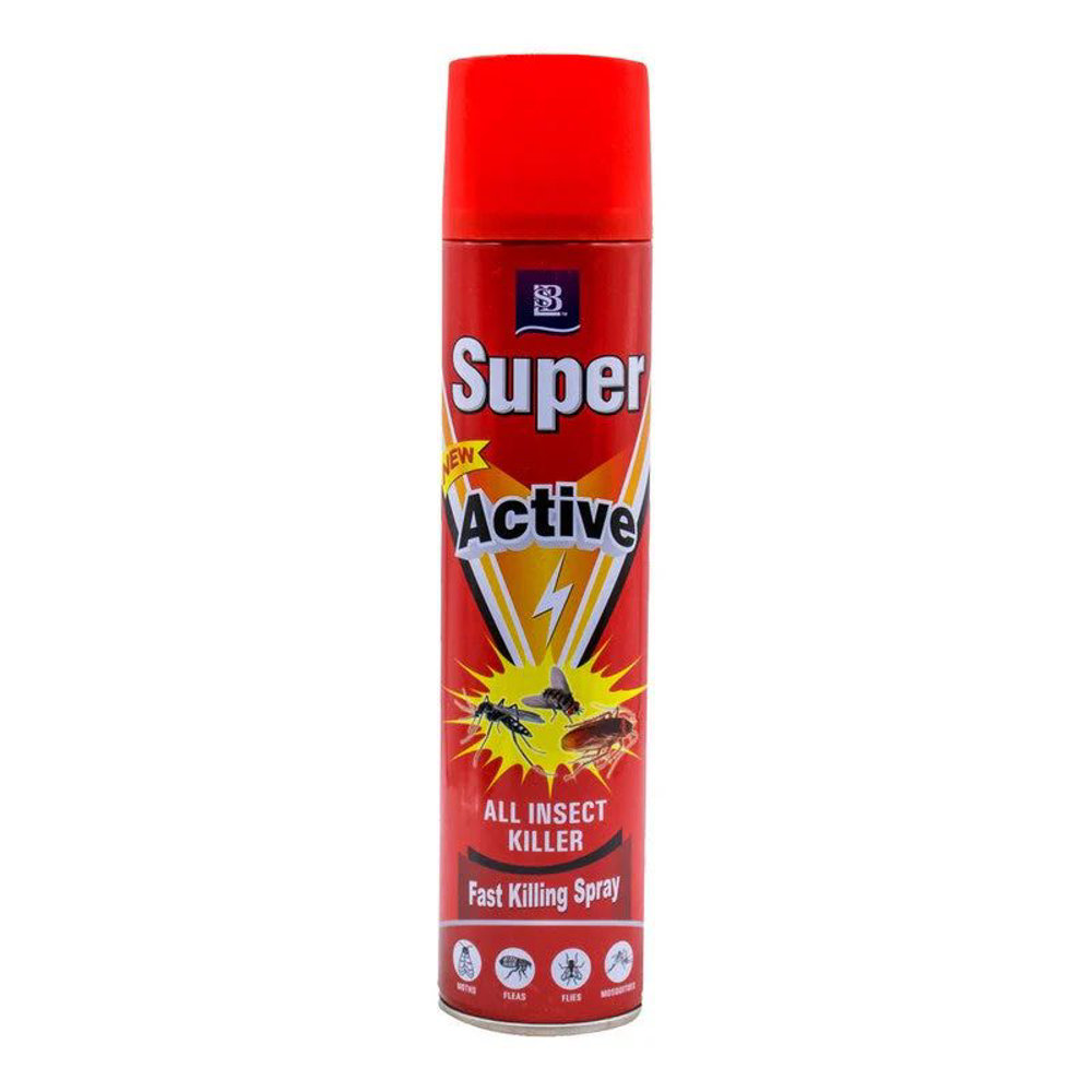Picture of Super Active Black All Insect Killer Spray Bottle 300ml