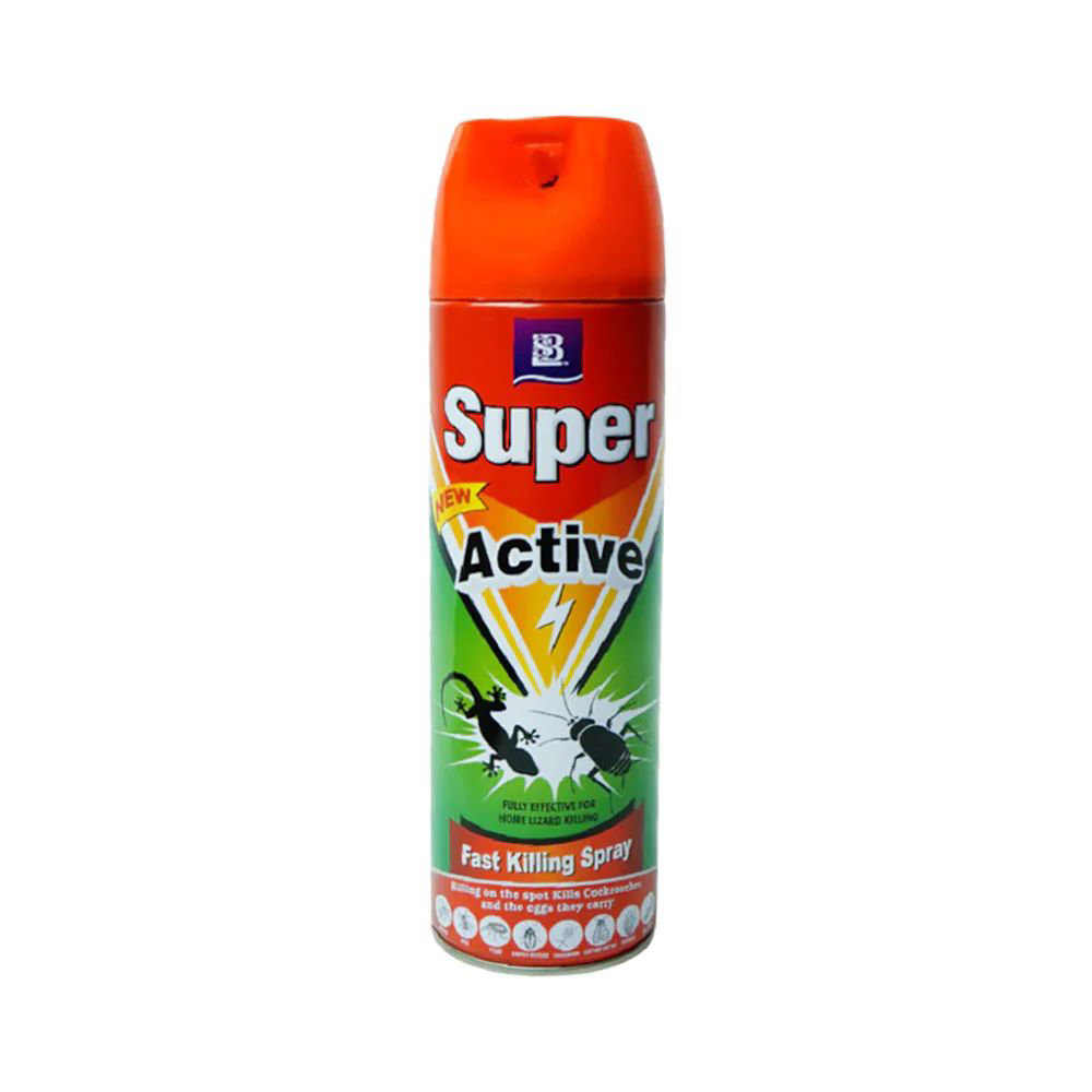 Picture of Super Active Cockroach & Lizard Killer Spray Bottle 400ml