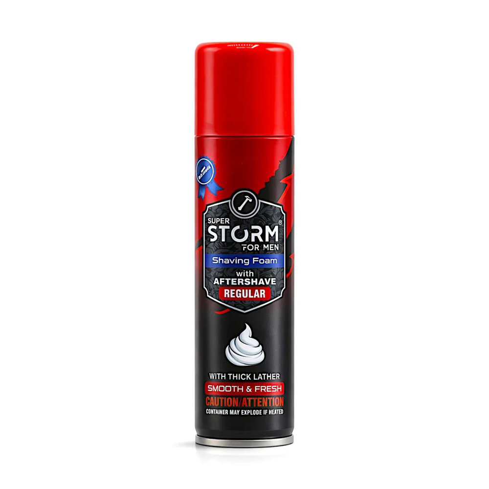 Picture of Super Storm Regular Shaving Foam 200ml