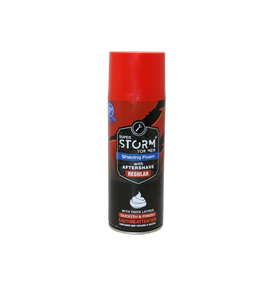Picture of Super Storm Regular Shaving Foam 400ml