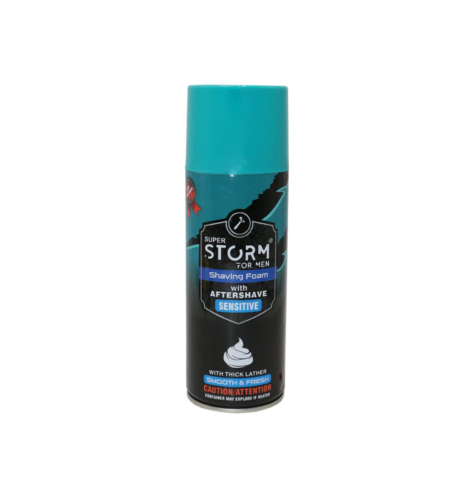 Picture of Super Storm Sensitive Shaving Foam 400ml