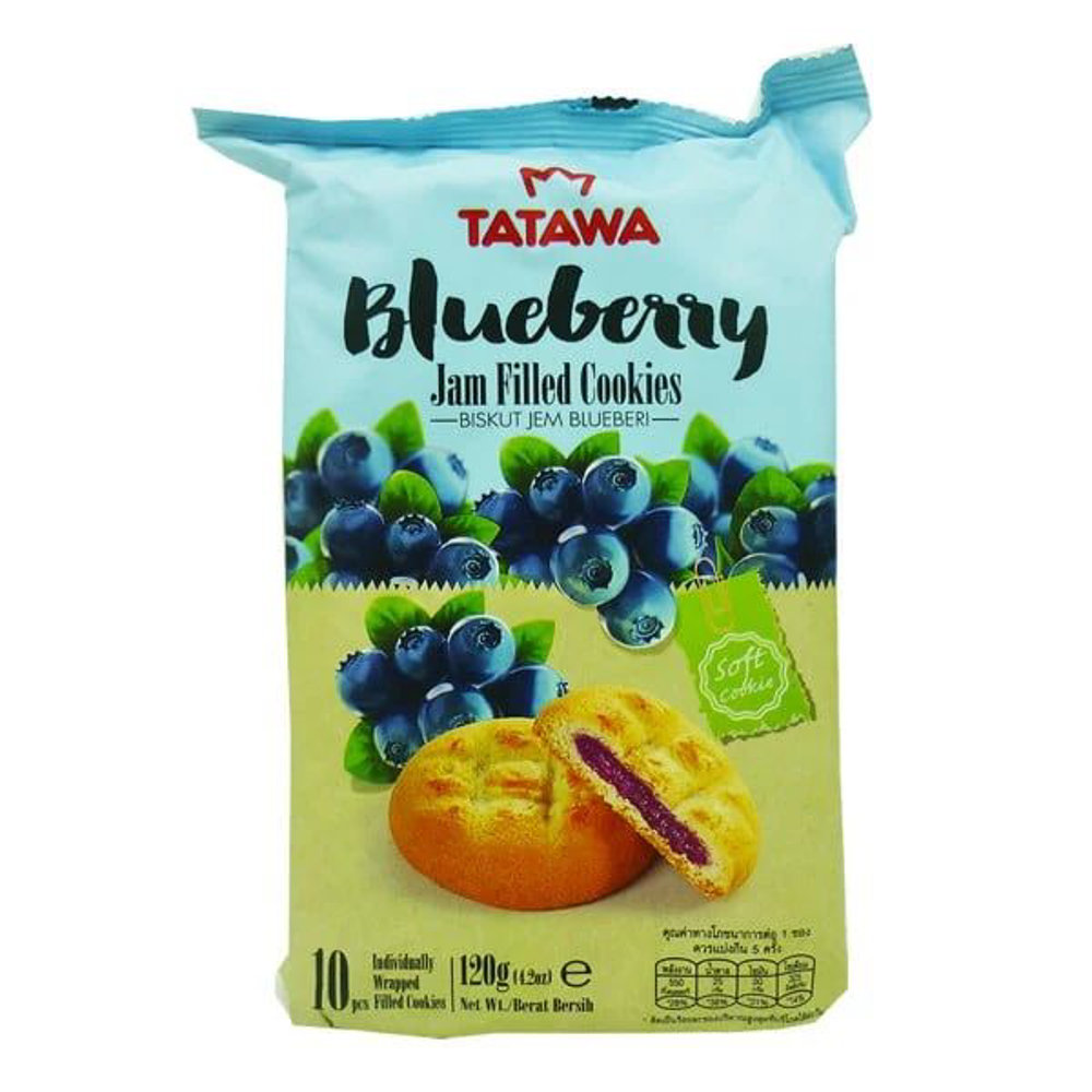 Picture of Tatawa Blueberry Jam Filled Cookies 120gm