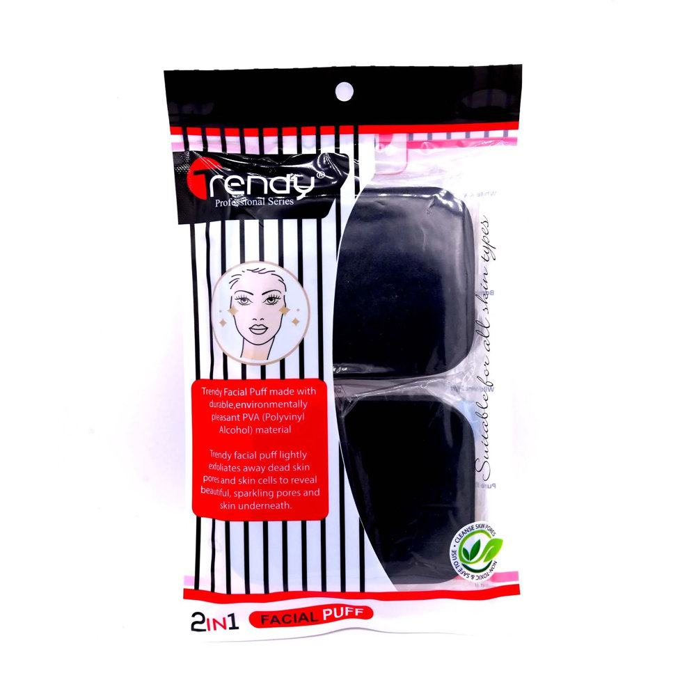Picture of Trendy Makeup Puff Charcoal 2in1 Td-249