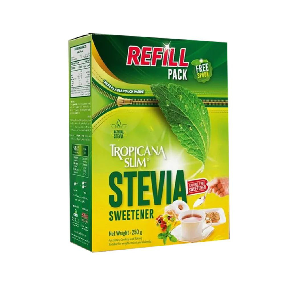 Picture of Tropicana Slim Stevia Sweetener Refill 250gm