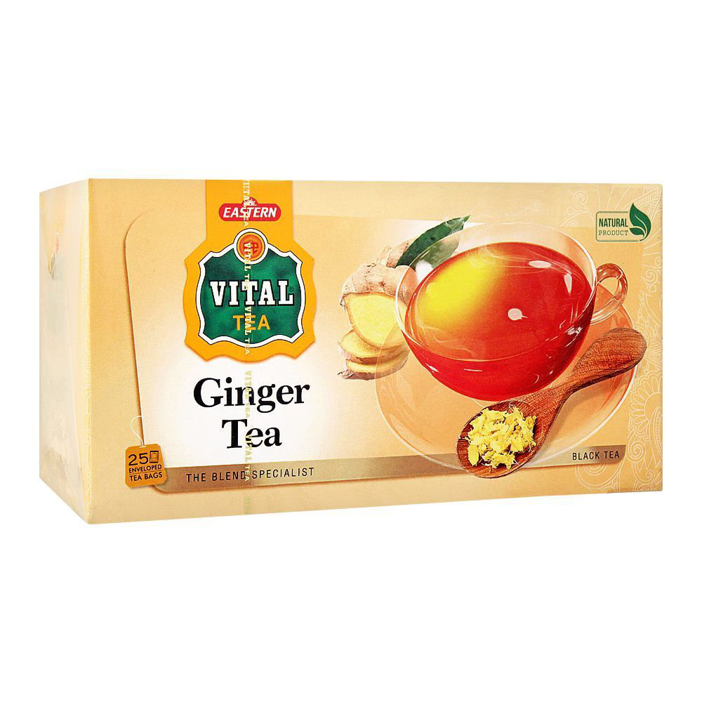 Picture of Vital Ginger Black Tea 25 Bags 50gm