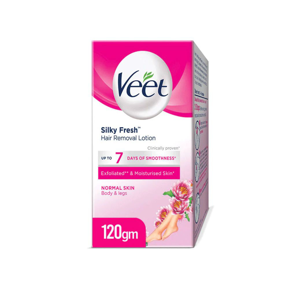 Picture of Veet Hair Removal Lotion Normal Skin Body & Legs 120gm