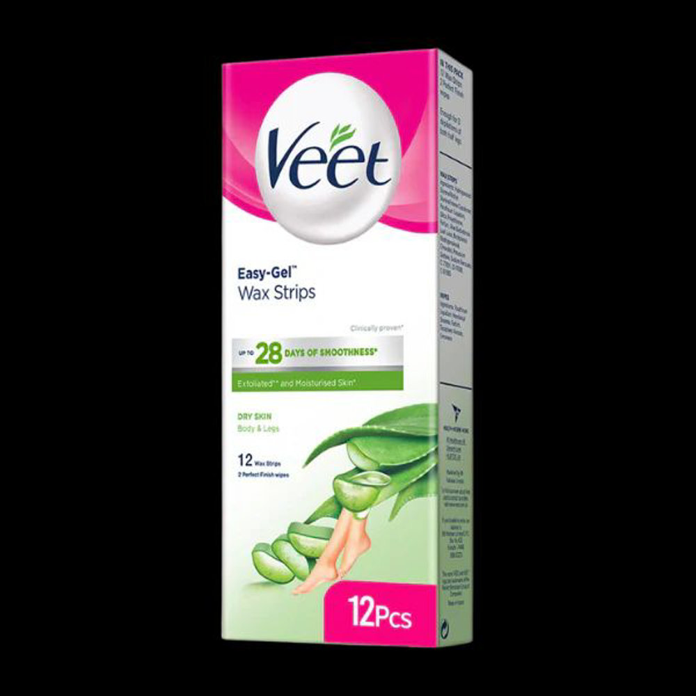 Picture of Veet Normal Skin Body & Legs Wax Strips 12pcs