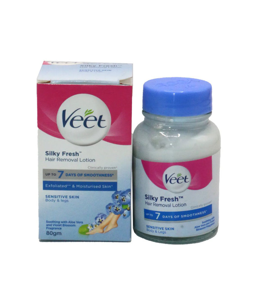 Picture of Veet Sensitive Skin Hair Removal Lotion 80g