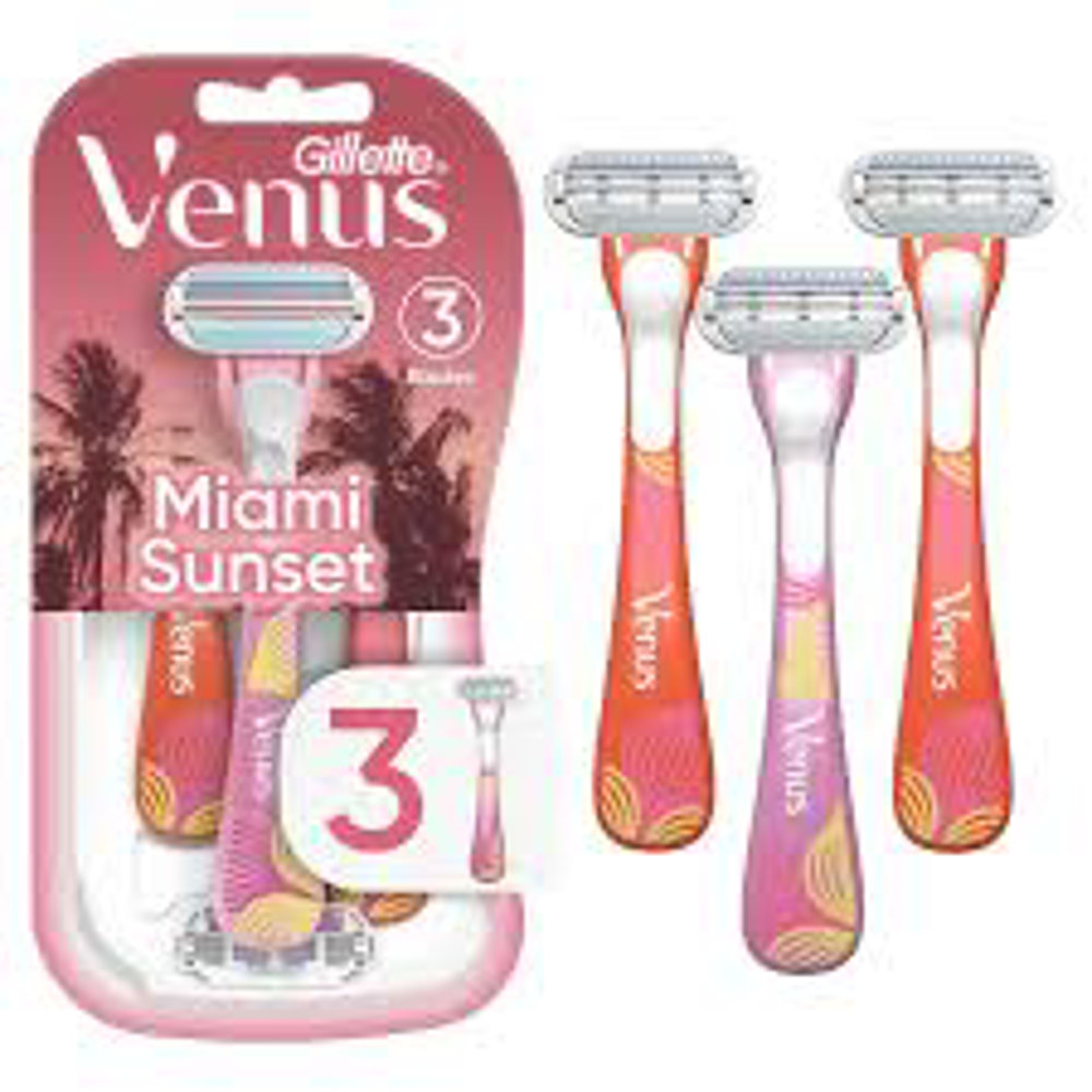 Picture of Venus Miami Sunset Body Razor 3pcs