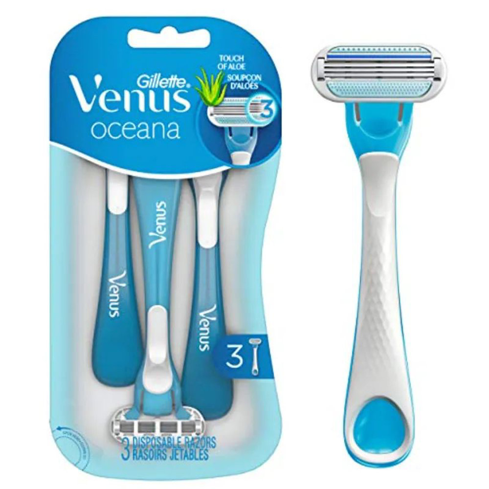 Picture of Venus Oceana Body Razor 3pcs