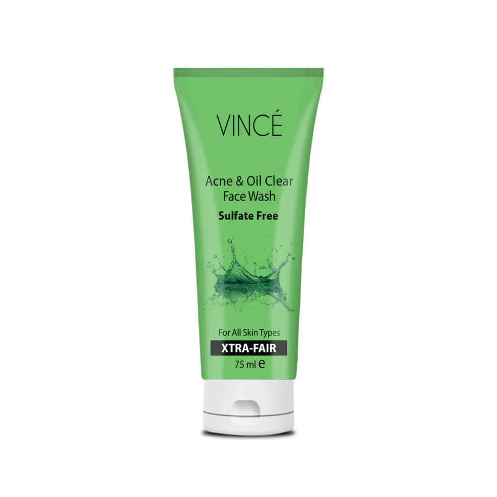 Picture of Vince Acne & Oil Clear Sulfate Free Face Wash 75ml