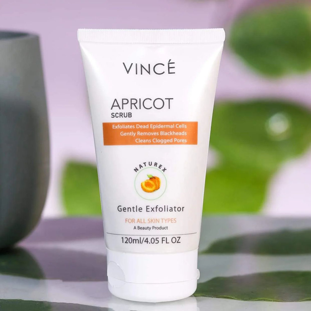 Picture of Vince Face Wash Apricot Scrub 120ml