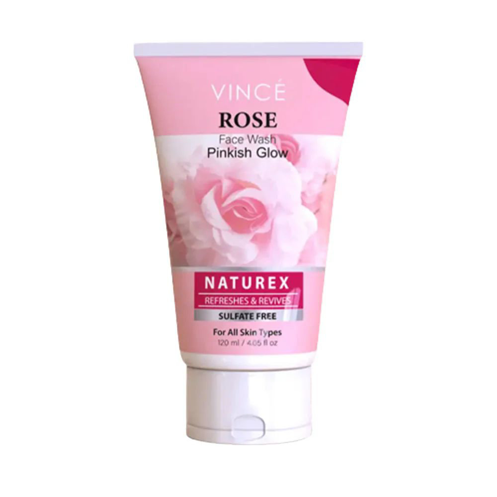 Picture of Vince Face Wash Rose Pinkish Glow 120ml
