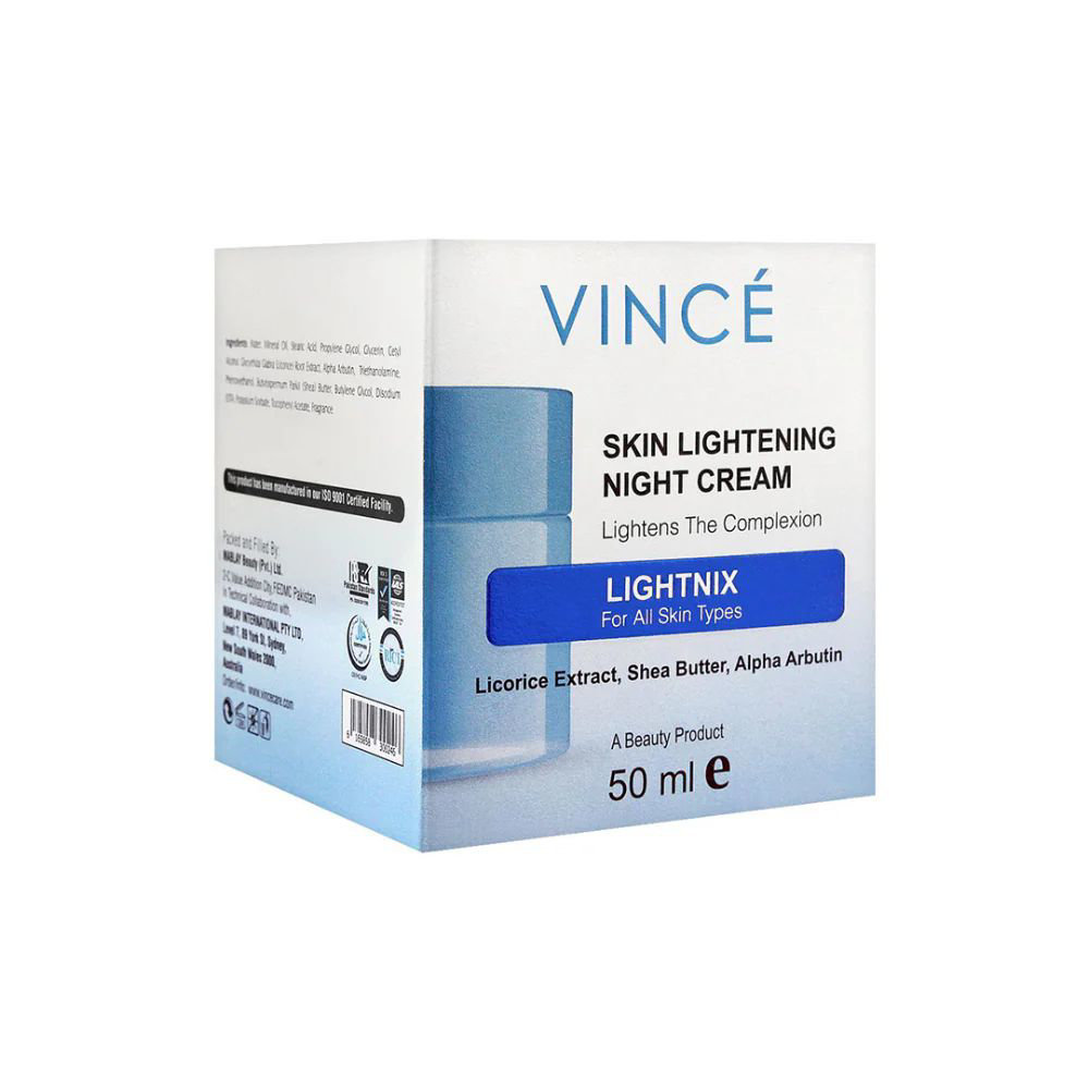 Picture of Vince Skin Lightening Night Cream 50ml