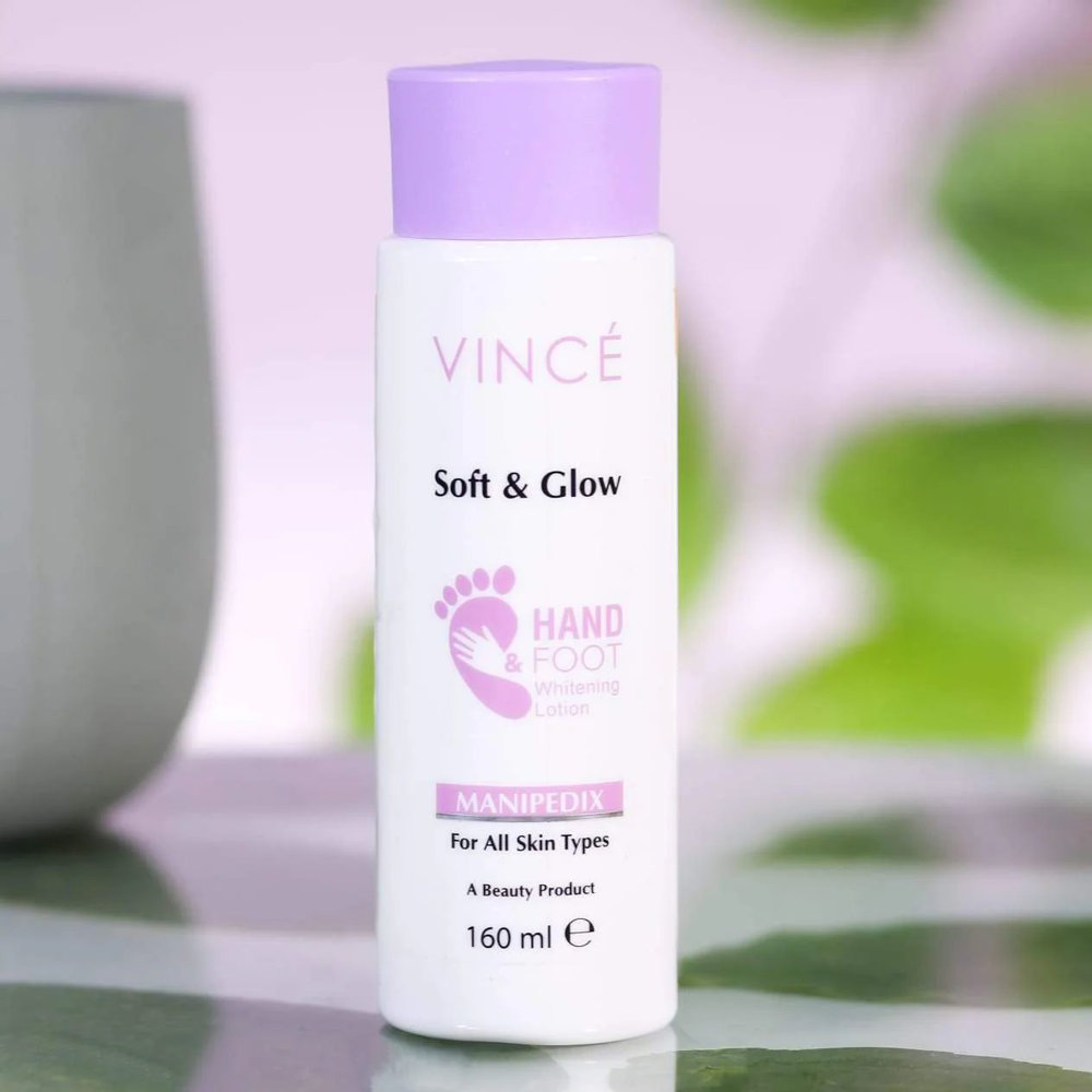 Picture of Vince Soft & Glow Hand Foot Whitening Lotion 160ml