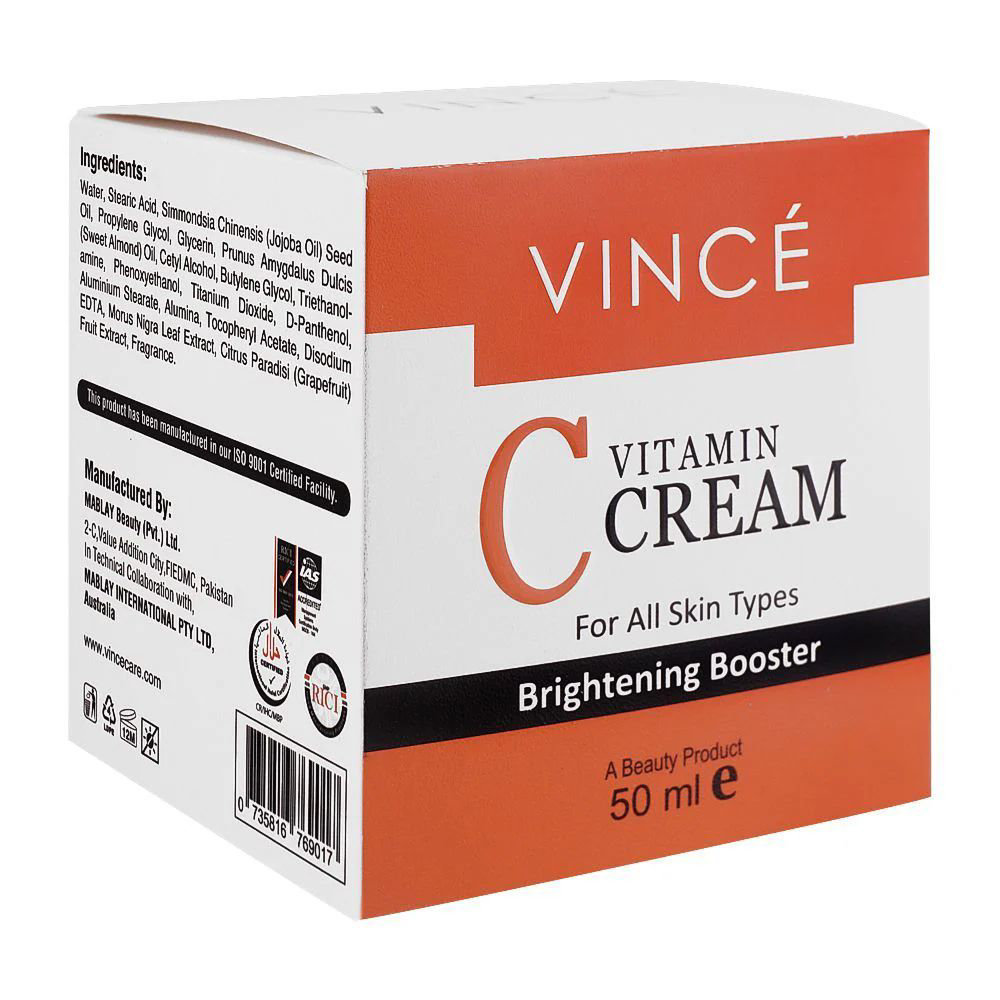 Picture of Vince Vitamin C Brightening Booster Cream 50ml